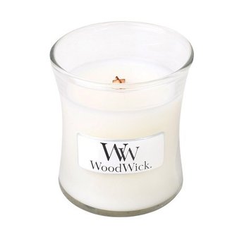 Woodwick kaars small White Tea &amp; Jasmine