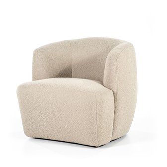 Fauteuil Charlotte taupe