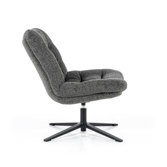 Fauteuil Danica antraciet