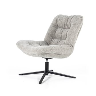 Fauteuil Danica lichtgrijs