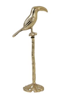 Ornament Toucan antiek brons