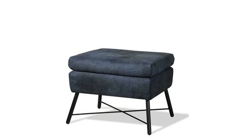 Fauteuil Gaston met hocker