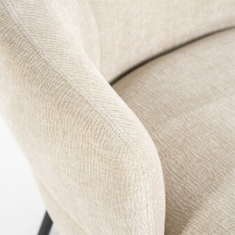 Fauteuil David taupe