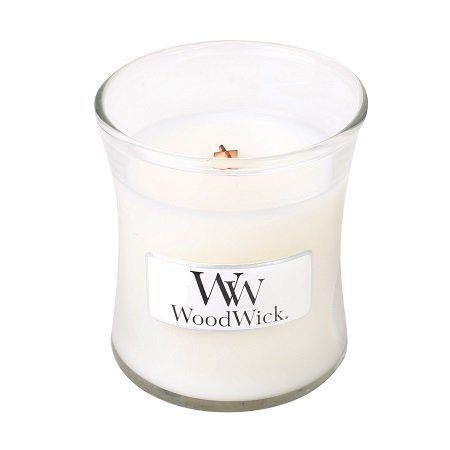 Woodwick kaars small White Tea & Jasmine