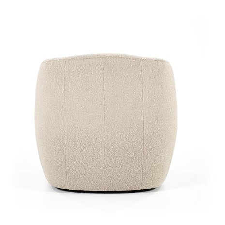 Fauteuil Charlotte taupe