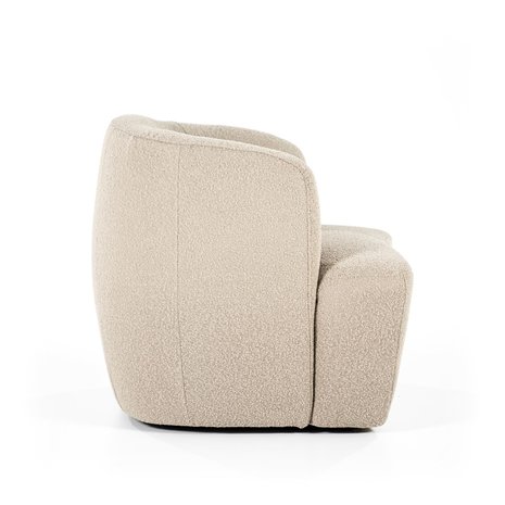 Fauteuil Charlotte taupe