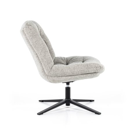 Fauteuil Danica lichtgrijs