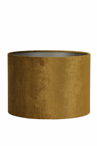 Lampenkap Gemstone gold cilinder