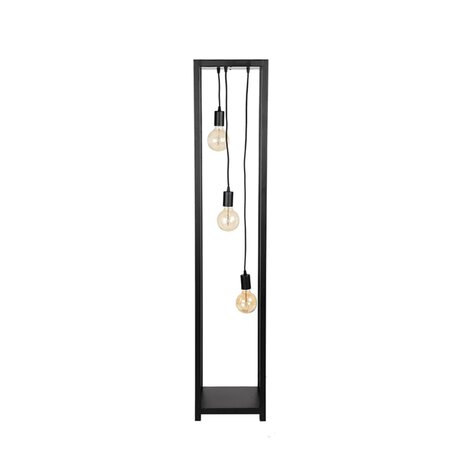 Vloerlamp Dangle - Zwart - Metaal