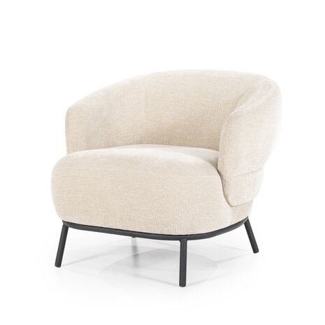 Fauteuil David taupe